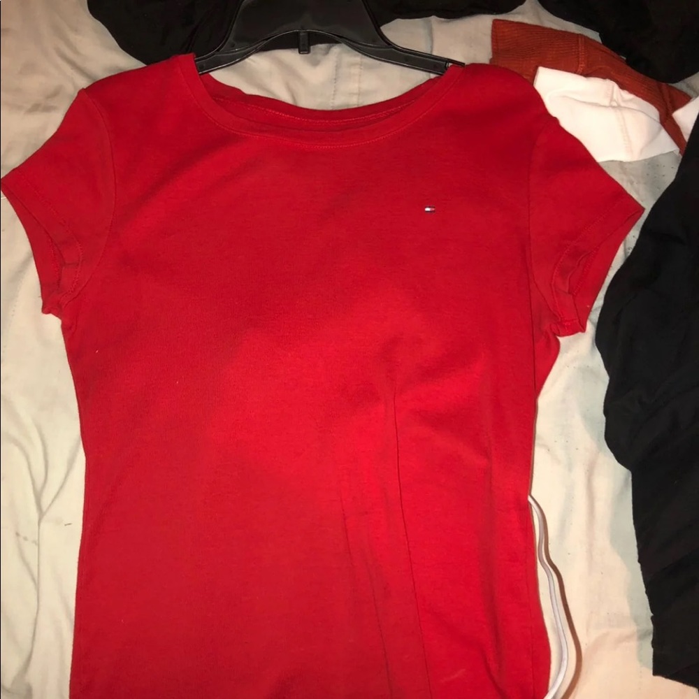 Timmy hilfiger red tee